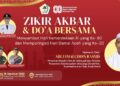 Masyarakat Syamtalira Aron menggelar Zikir Akbar