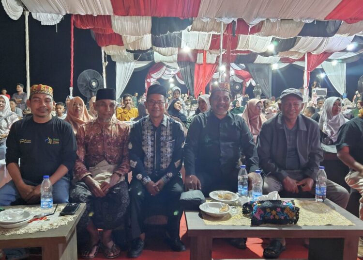 Acara penutupan event Aceh Perkusi 2025 di Kompleks Monumen Islam Samudera Pasai, Kecamatan Samudera, Aceh Utara