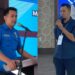 Ketua Panitia Musda XIII KNPI Aceh Utara, Zulfikar Mulieng (kiri) dan Sekretaris Panitia Muhammad Ali
