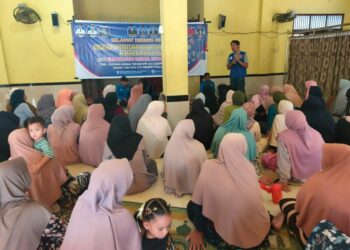 Karang Taruna Aceh Utara menyelenggarakan sosialisasi pencegahan dan penanganan stunting di Gedung Serbaguna Desa Alue Keujruen, Kecamatan Tanah Luas