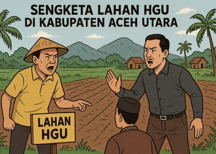 Ilustrasi sengketa lahan
