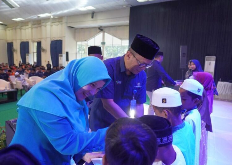 PT Pupuk Iskandar Muda menutup tahun 2025 dengan santunan bagi 700 anak yatim, dirangkaikan dengan Refleksi Akhir Tahun dan Doa Bersama