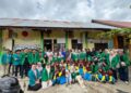 Mahasiswa KPM UIN Sultanah Nahrasiyah bersama KKN Universitas Malikussaleh mengawali program pengabdian di Desa Tambon Tunong, Aceh Utara