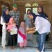 Mahasiswa KKN-PPM Unimal Kelompok 34 bersama anak-anak Dusun Tanjung saat pelaksanaan Olimpiade Mini Edukatif di Gampong Lancang Barat, Dewantara, Aceh Utara