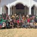 Suasana kebersamaan warga dan mahasiswa Unimal dalam kegiatan SENADA yang digelar di Gampong Pante Gurah, Muara Batu, Aceh Utara