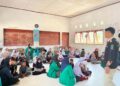 Keceriaan terpancar dari wajah anak-anak SD Negeri 13 Muara Batu saat mengikuti kegiatan trauma healing yang dipandu mahasiswa KKN Unimal