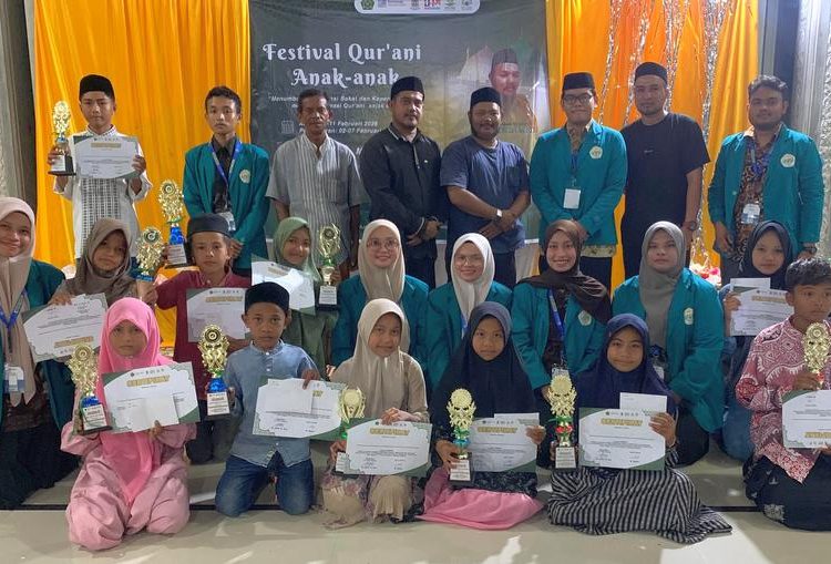 Mahasiswa KPM UIN Sultanah Nahrasiyah Sukses Gelar Festival Qur’ani di Desa Nibong