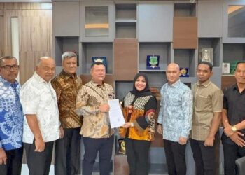 Bupati Aceh Utara, H. Ismail A. Jalil (Ayahwa), saat menyambangi pemerintah pusat di Jakarta