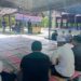Mantan kombatan GAM Wilayah Pase menggelar doa bersama dan santunan anak yatim di kompleks Rumah Pahlawan Nasional Cut Meutia, Matangkuli, Aceh Utara