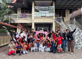 Mahasiswa KKN Kelompok 33 Universitas Malikussaleh (Unimal) menggelar berbagai perlombaan seru di Keude Blang Ara, Kecamatan Kuta Makmur, Minggu (17/8/2026). Kegiatan ini sukses memantik keceriaan warga dalam merayakan HUT ke-81 RI