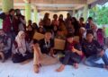 Keceriaan anak-anak Desa Panton Rayeuk II saat mengikuti perlombaan HUT ke-81 RI yang diadakan oleh Mahasiswa KKN Kelompok 38 Unimal