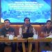 Pengurus Ikatan Pemuda Aceh Utara (IPAU) Banda Aceh dan pimpinan Orkal kecamatan saat menghadiri forum konsolidasi Mubes XI di Gunongan Kupi Hall, Banda Aceh