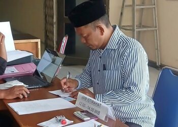 Tim Independen Penjaringan resmi menutup pendaftaran calon anggota PAW Baitul Mal Aceh Utara, pada Selasa (6/10/2026)